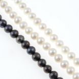 Selection of cultured pearl beads,