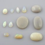 Selection of vari-shape opals,