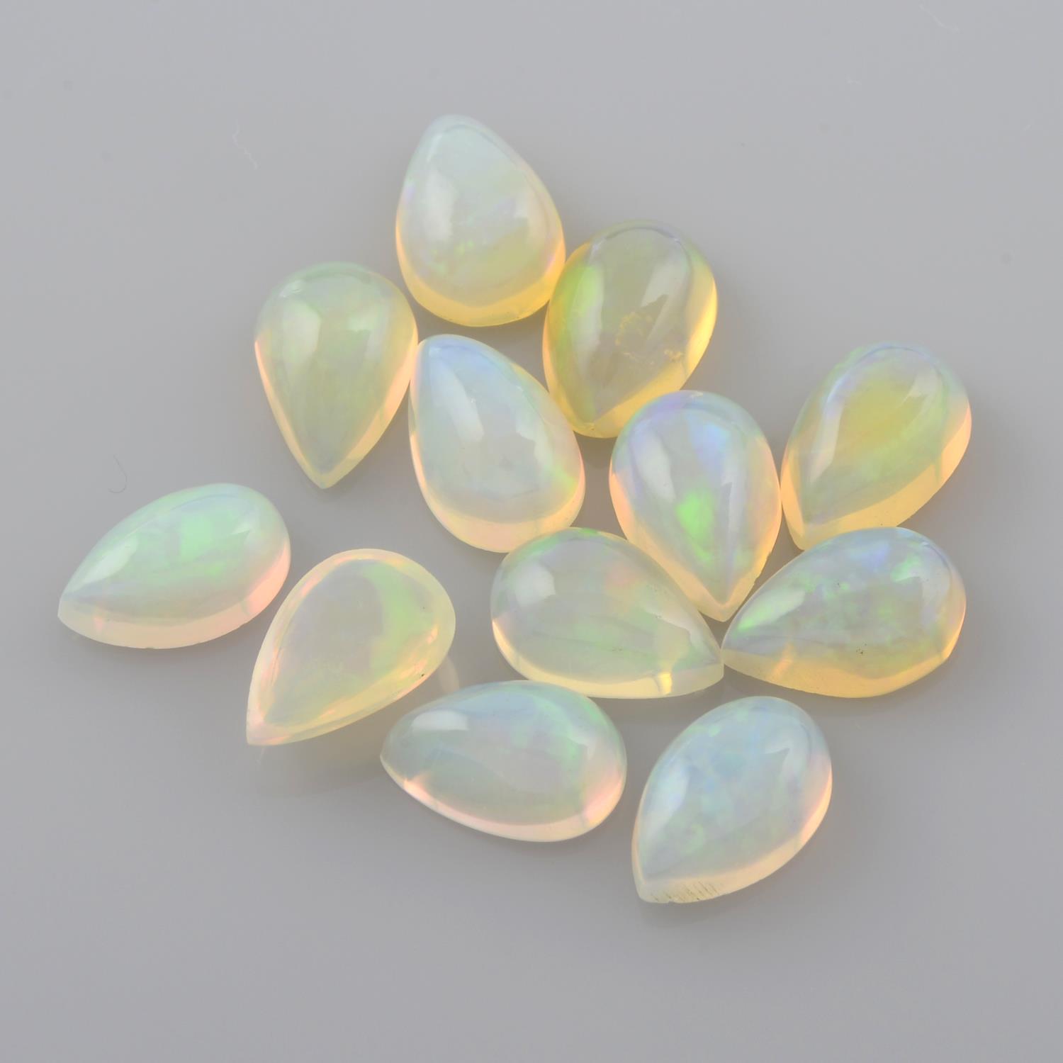 A selection of vari-shape opal cabochons. - Image 3 of 3