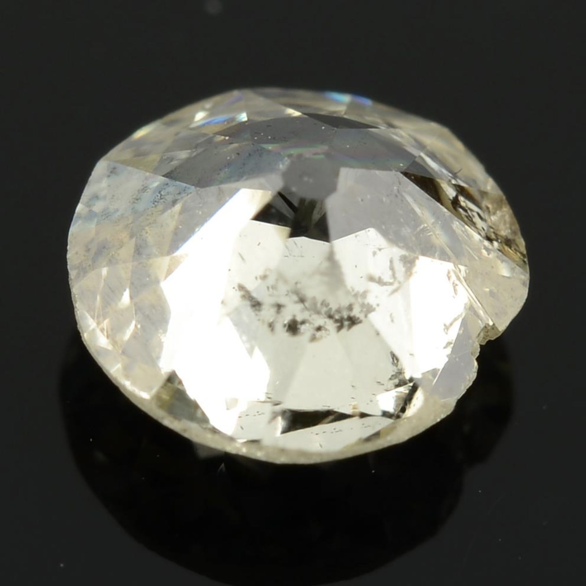 An old cut diamond, weighing 0.52ct. - Image 2 of 2