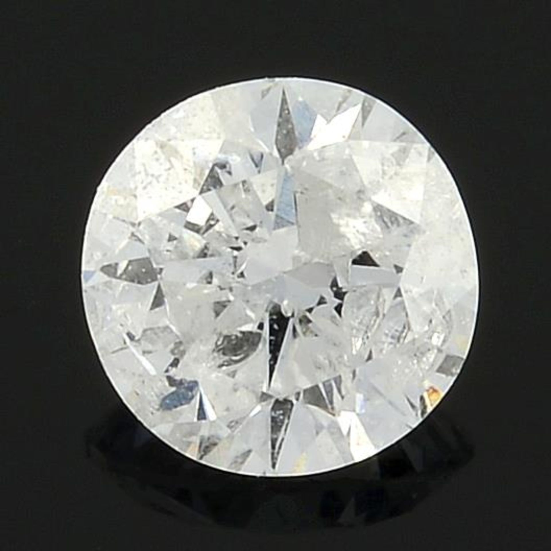 A brilliant-cut diamond, weighing 0.25ct.