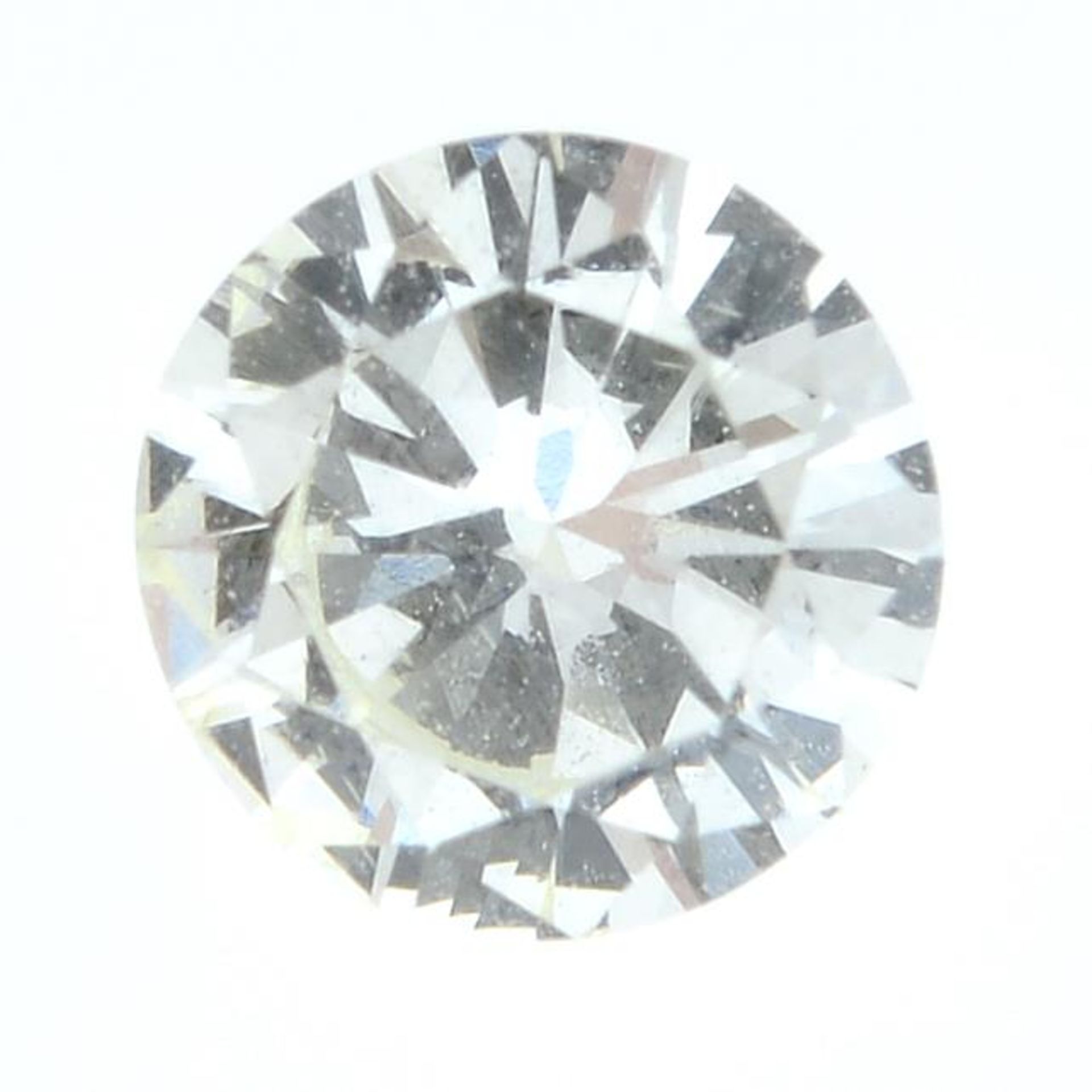 A brilliant-cut diamond,