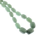 A suite of aventurine quartz jewellery,