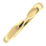 A band ring, by Tiffany & Co.Signed Tiffany & Co.