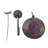 A selection of Victorian and late novelty items,