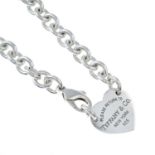 A silver 'Return to Tiffany' necklace, for Tiffany & Co.Signed Tiffany & Co.