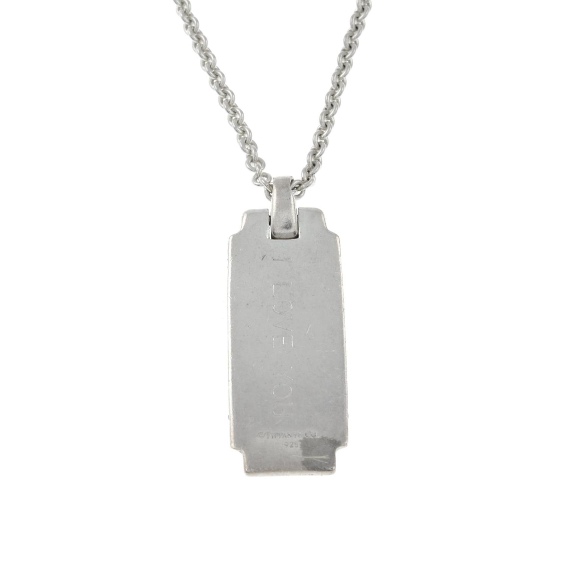 A silver 'Metropolis' pendant, - Image 2 of 3
