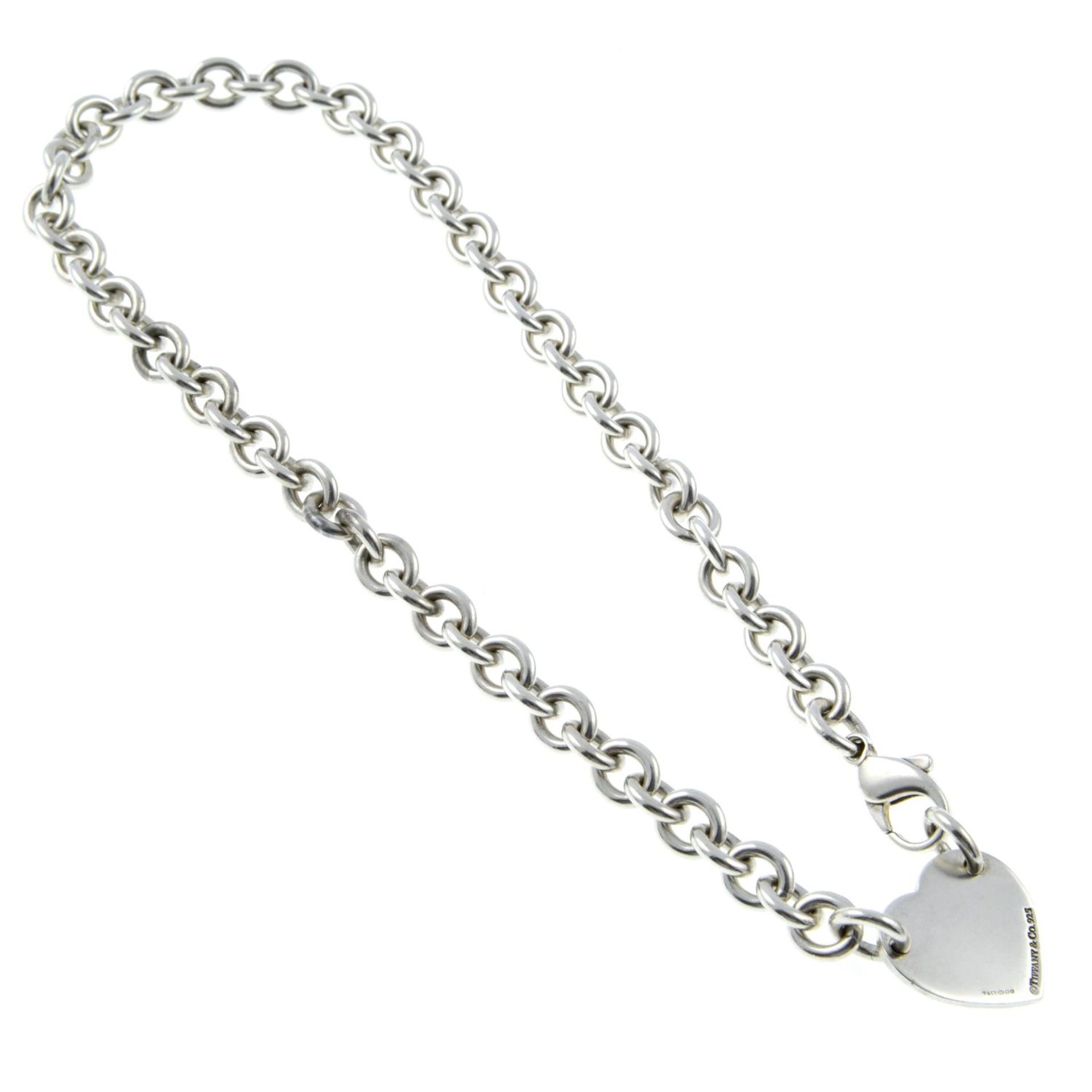 A silver 'Return to Tiffany' necklace, by Tiffany & Co.Signed Tiffany & Co. - Bild 3 aus 3