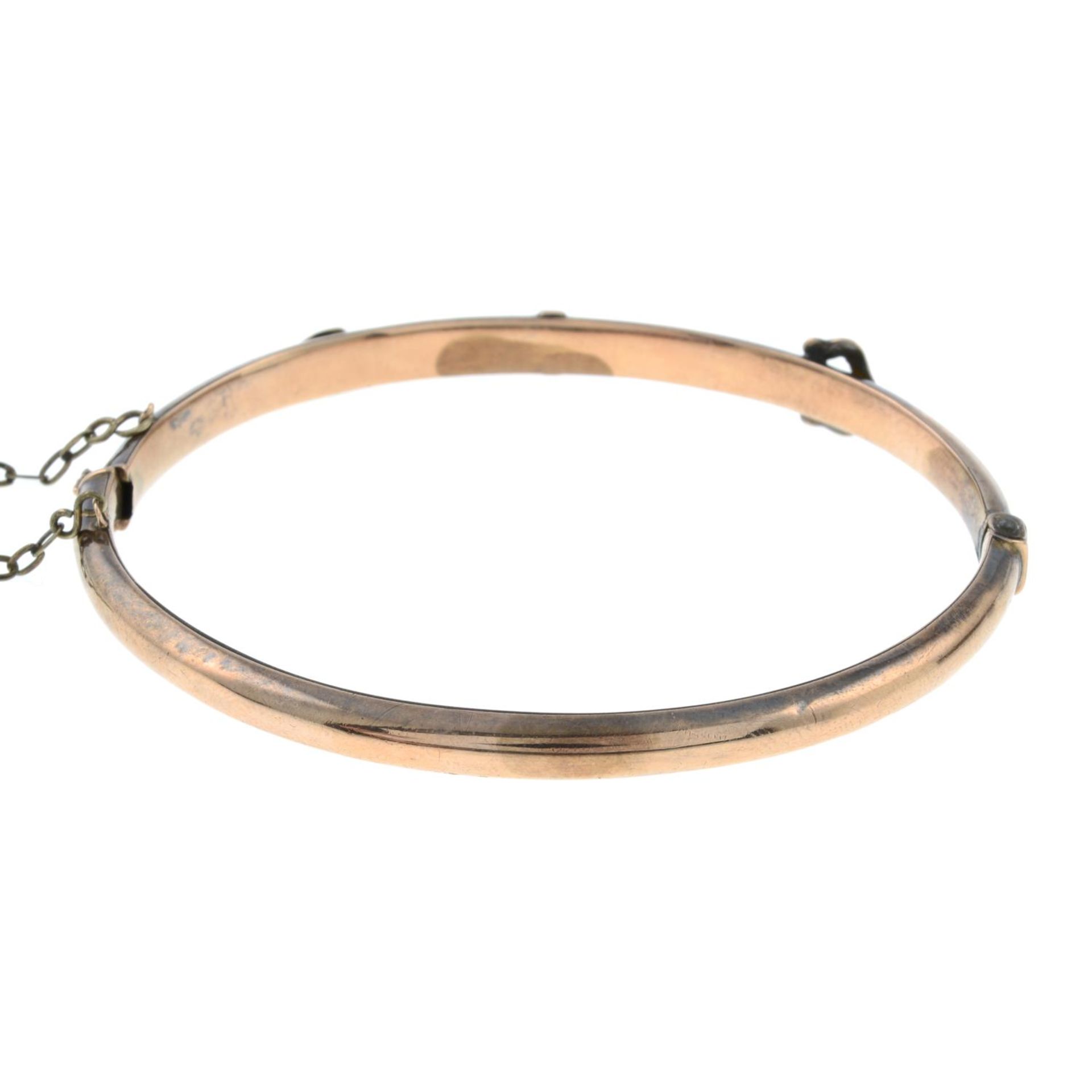 A buckle bangle.Inner diameter 6cms. - Image 3 of 3