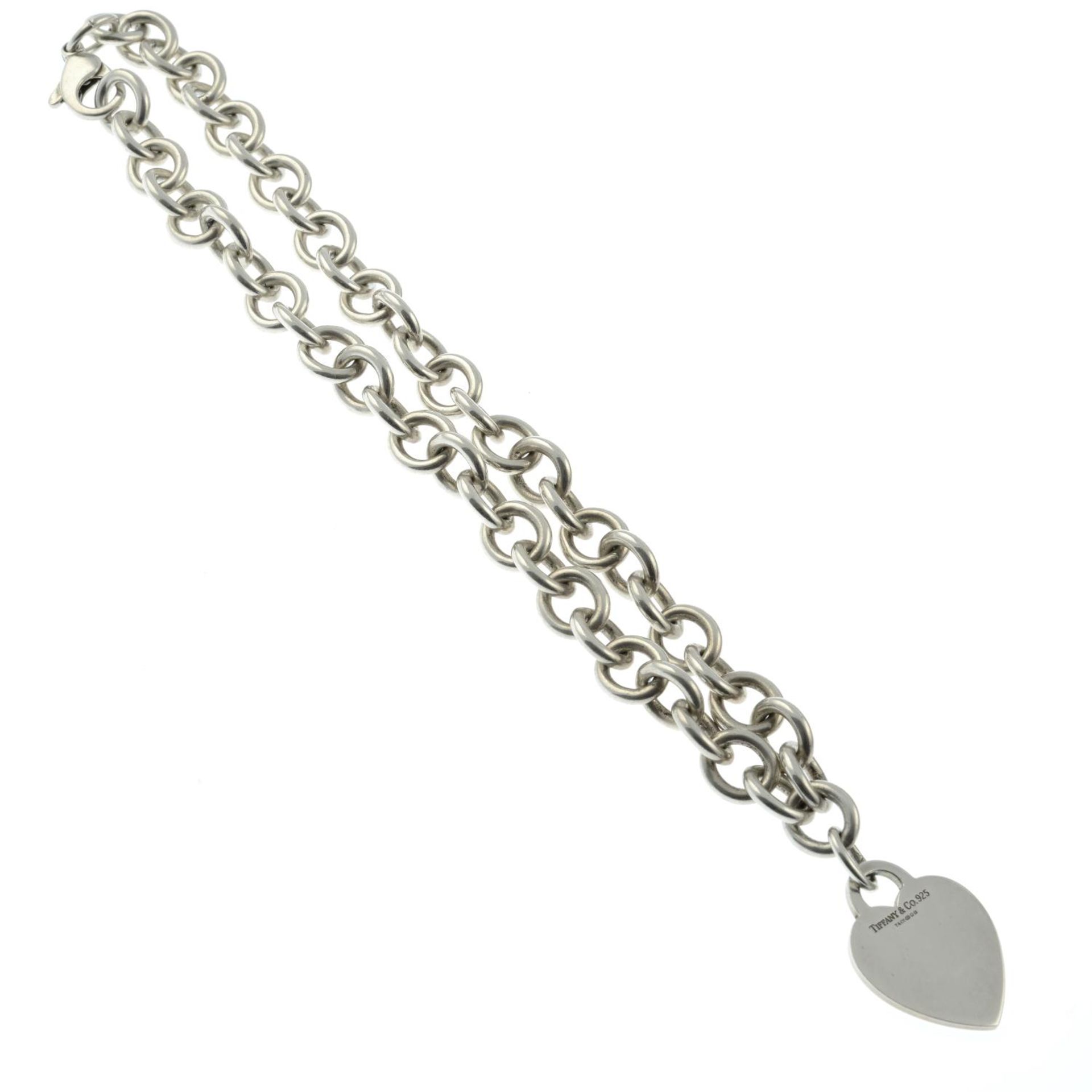 A silver 'Return to Tiffany' necklace, by Tiffany & Co.Signed Tiffany & Co. - Bild 2 aus 2