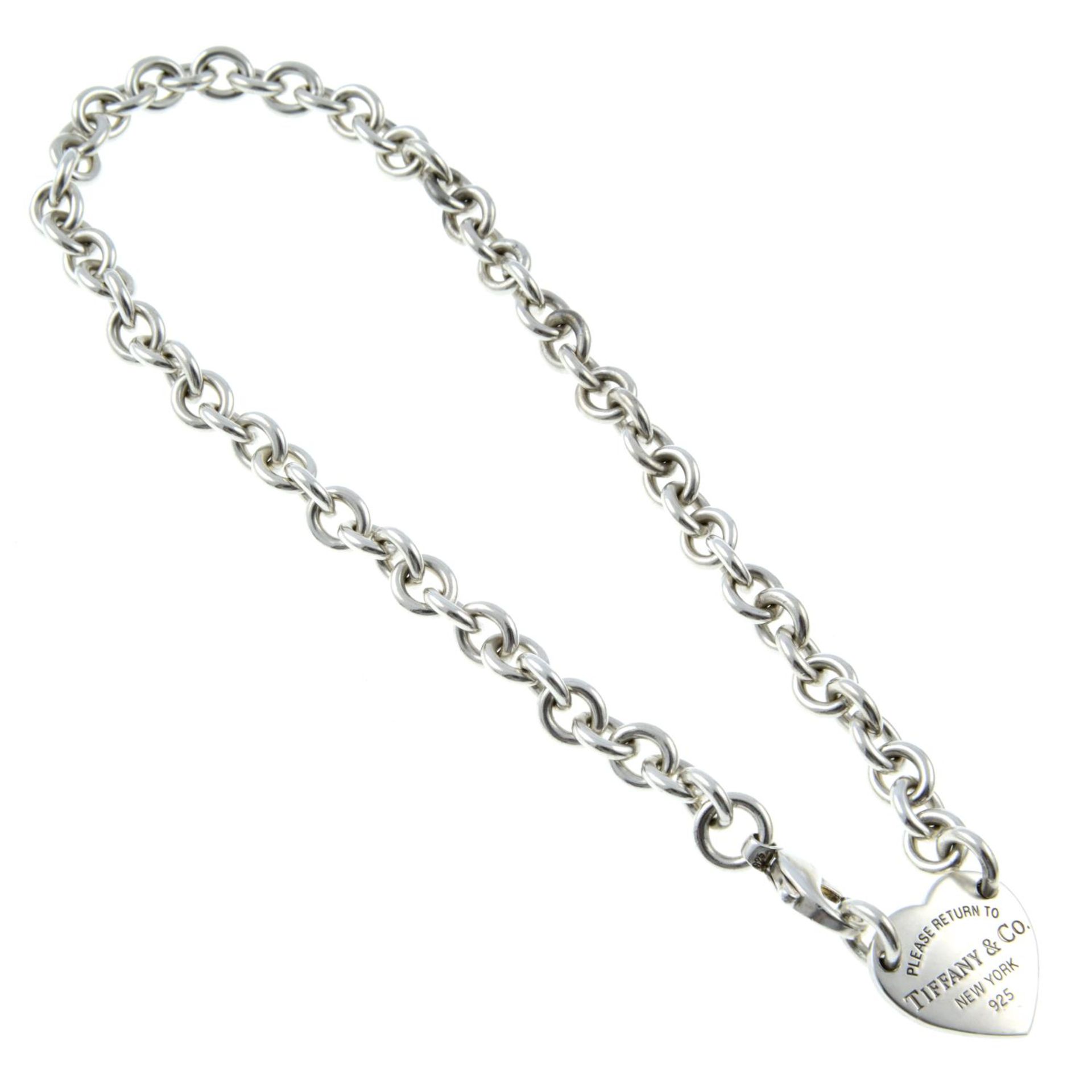 A silver 'Return to Tiffany' necklace, by Tiffany & Co.Signed Tiffany & Co. - Bild 2 aus 3
