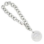 A silver 'Return to Tiffany' bracelet, by Tiffany & Co.Signed Tiffany & Co.