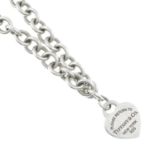 A silver 'Return to Tiffany' necklace, by Tiffany & Co.Signed Tiffany & Co.