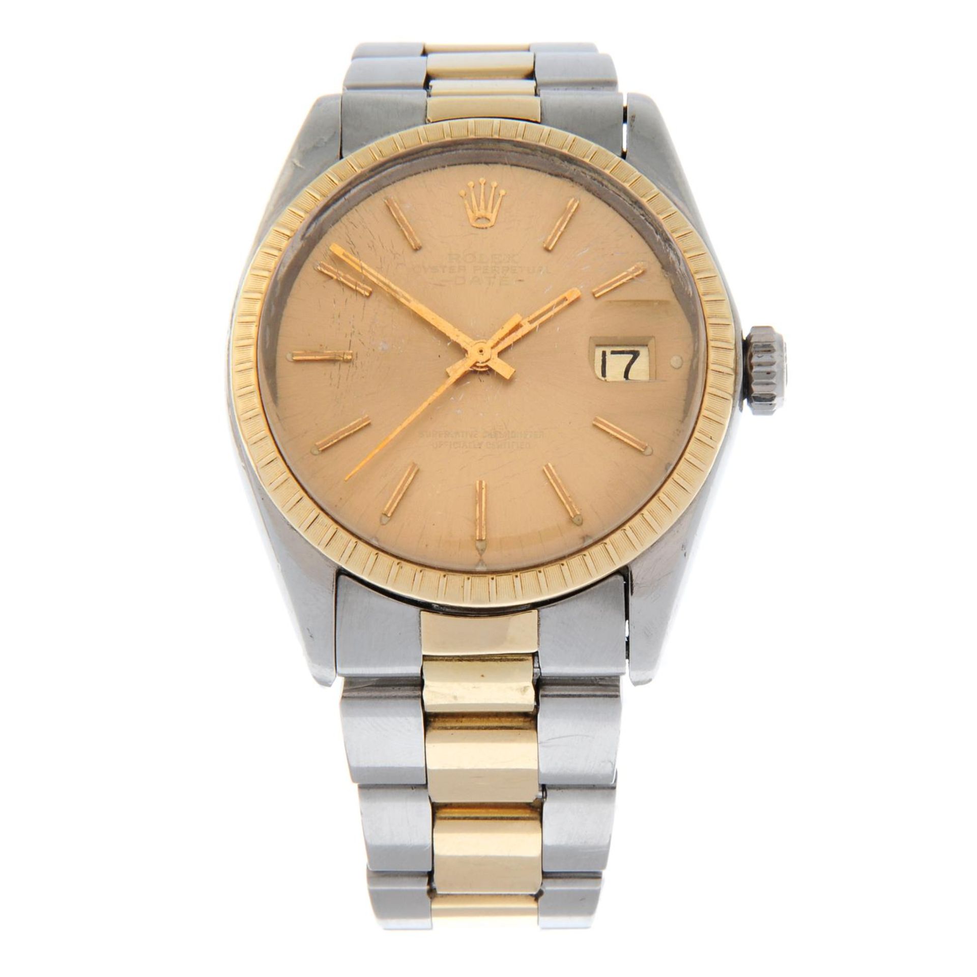 ROLEX - an Oyster Perpetual Date bracelet watch.