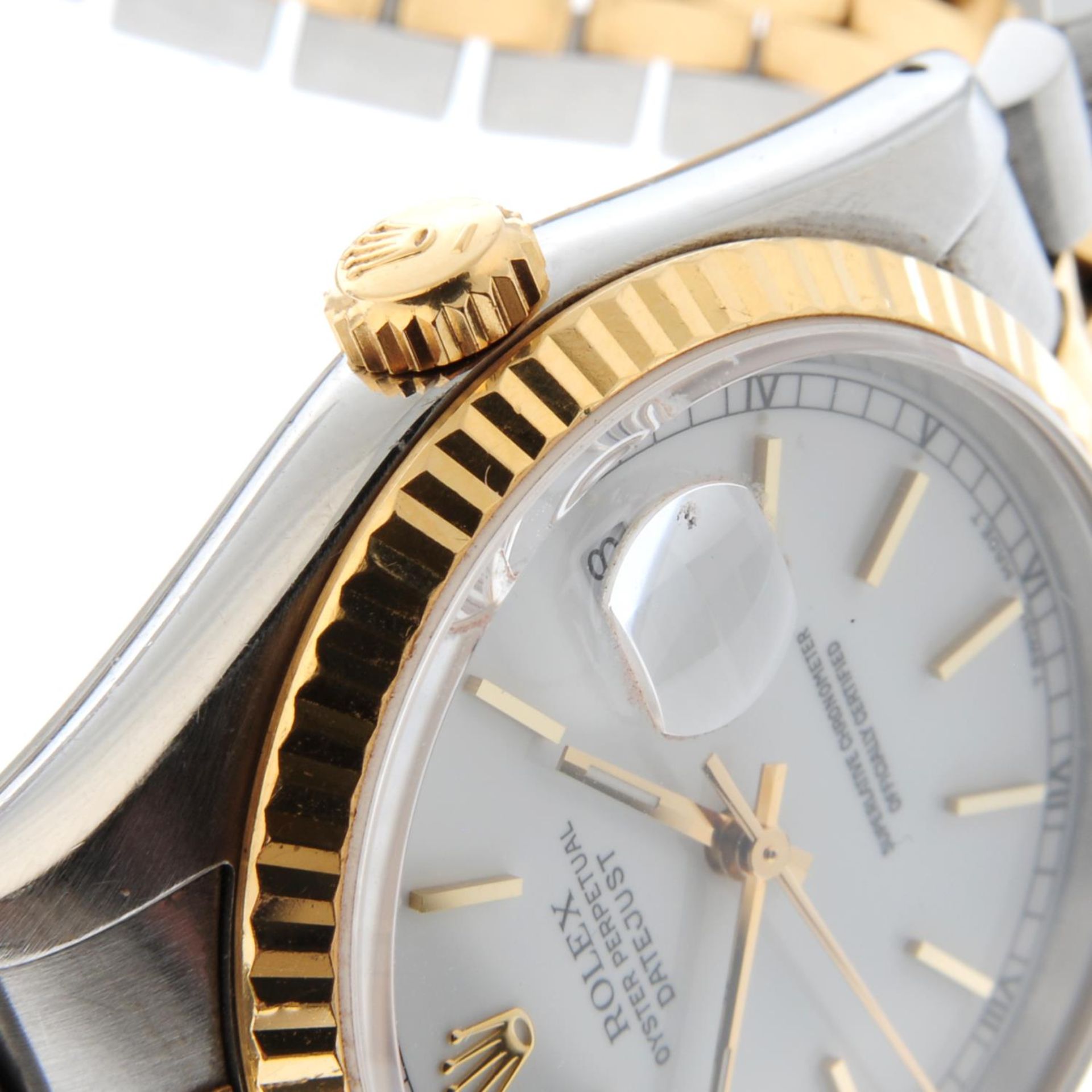 ROLEX - an Oyster Perpetual Datejust bracelet watch. - Bild 5 aus 5