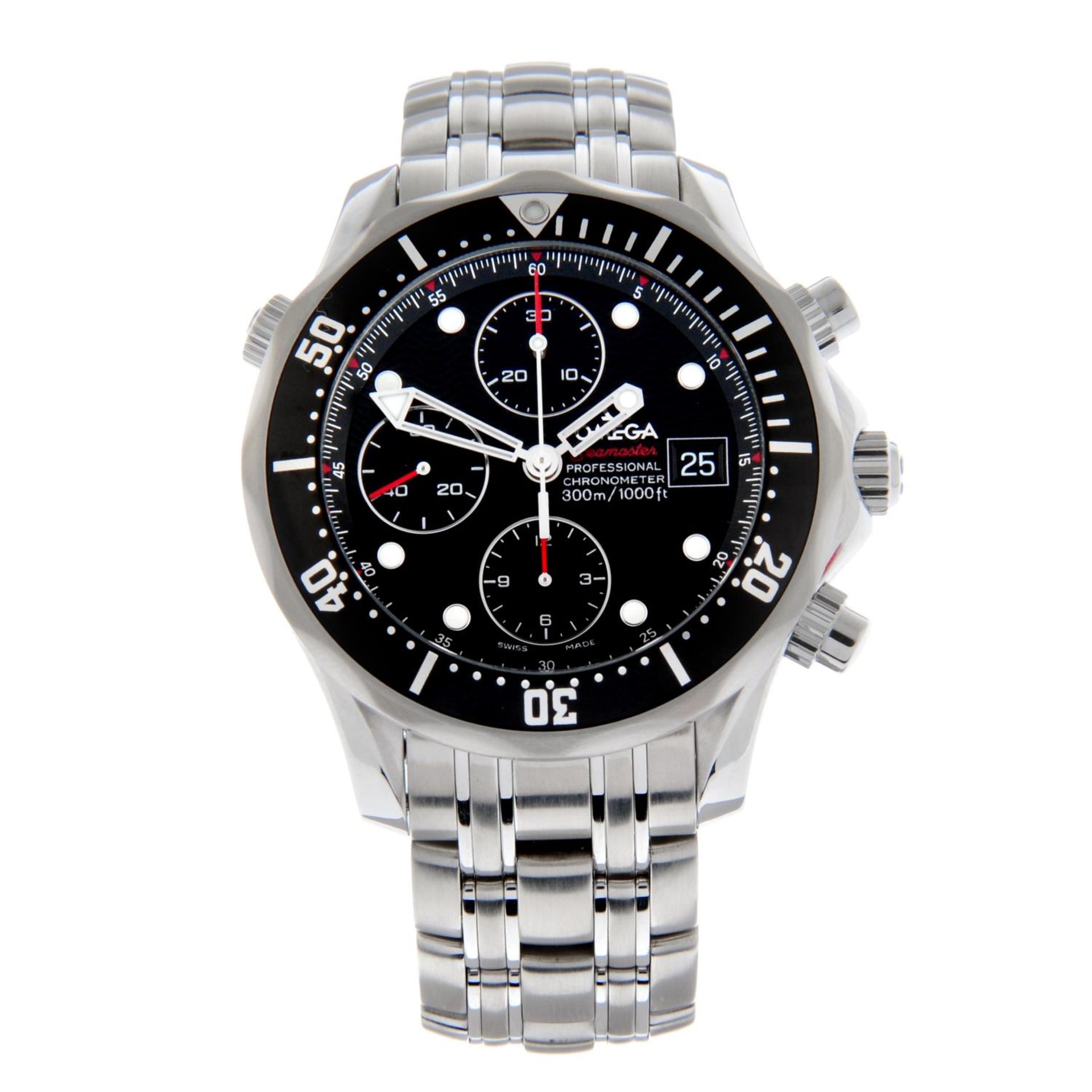 OMEGA - a Seamaster Professional 300M chronograph bracelet watch.