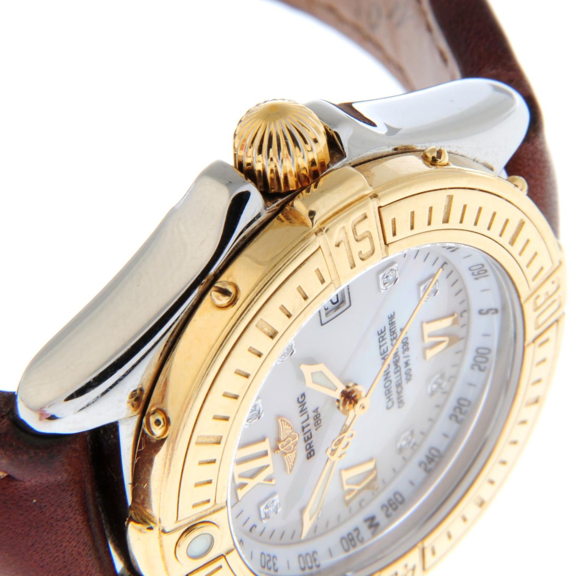 BREITLING - a Starliner wrist watch. - Bild 5 aus 5