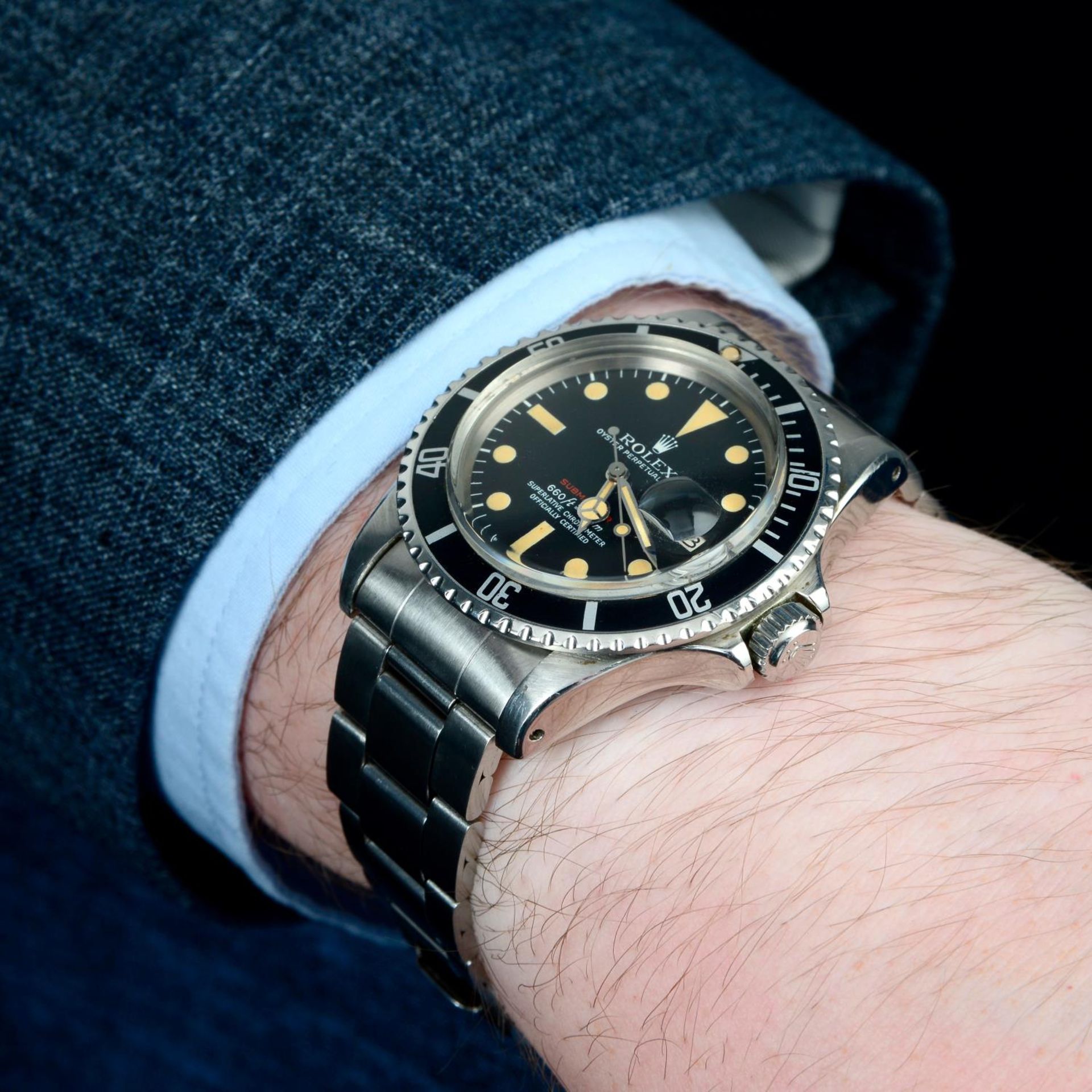 ROLEX - an Oyster Perpetual Submariner bracelet watch. - Bild 3 aus 6