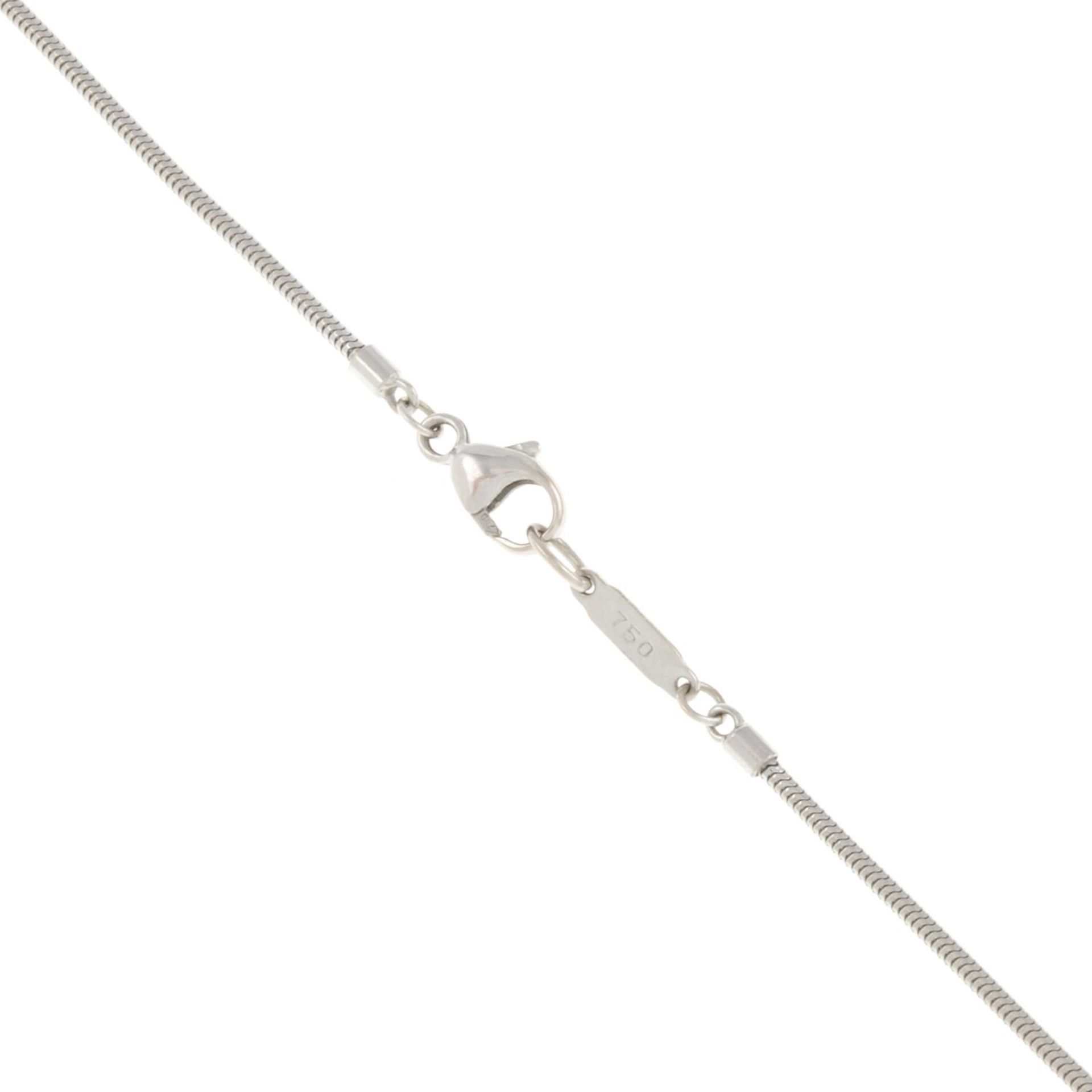 A pendant, suspended from a chain, by Tiffany & Co.Makers marks for Tiffany & Co. - Bild 3 aus 3