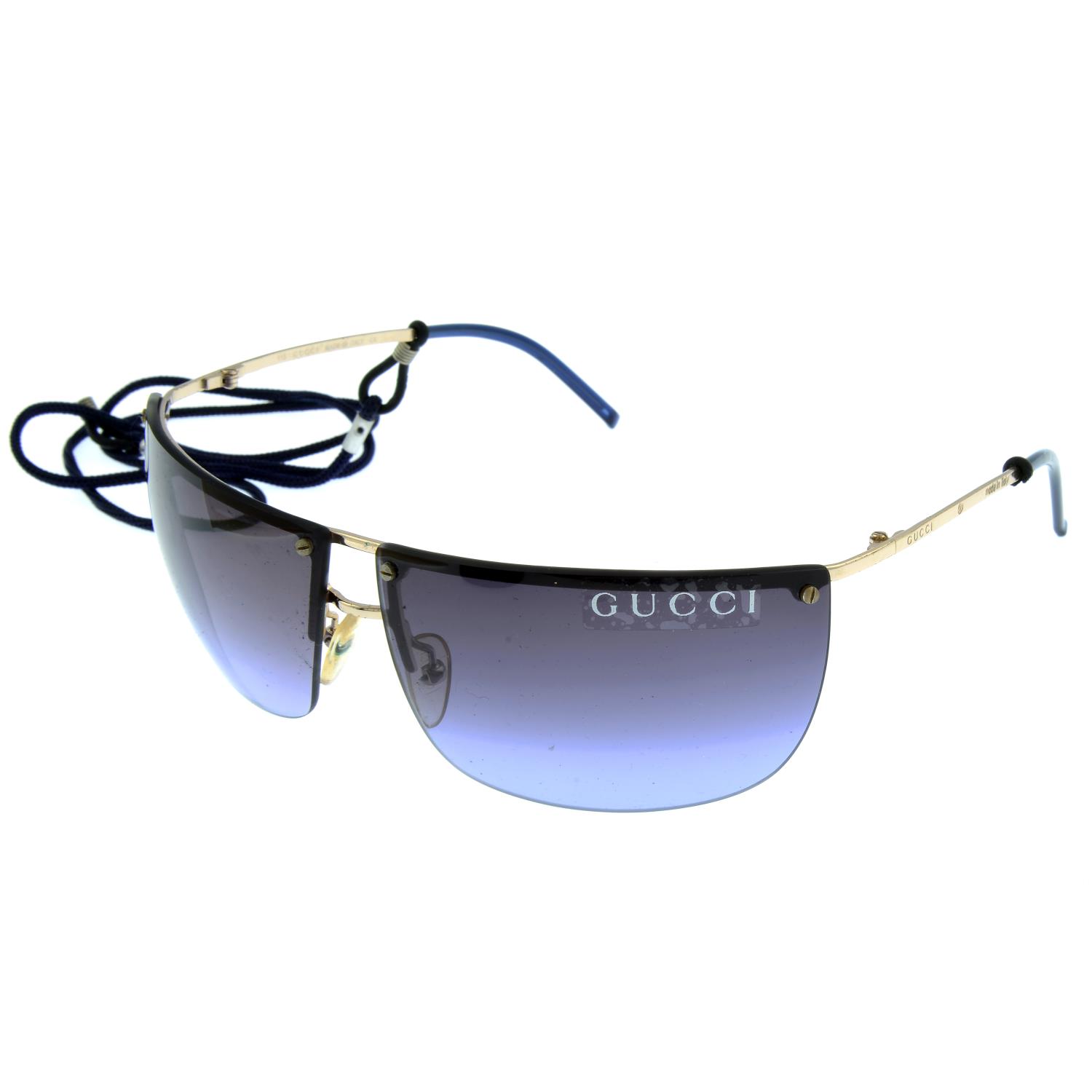 GUCCI - a pair of rimless sunglasses. - Image 3 of 4