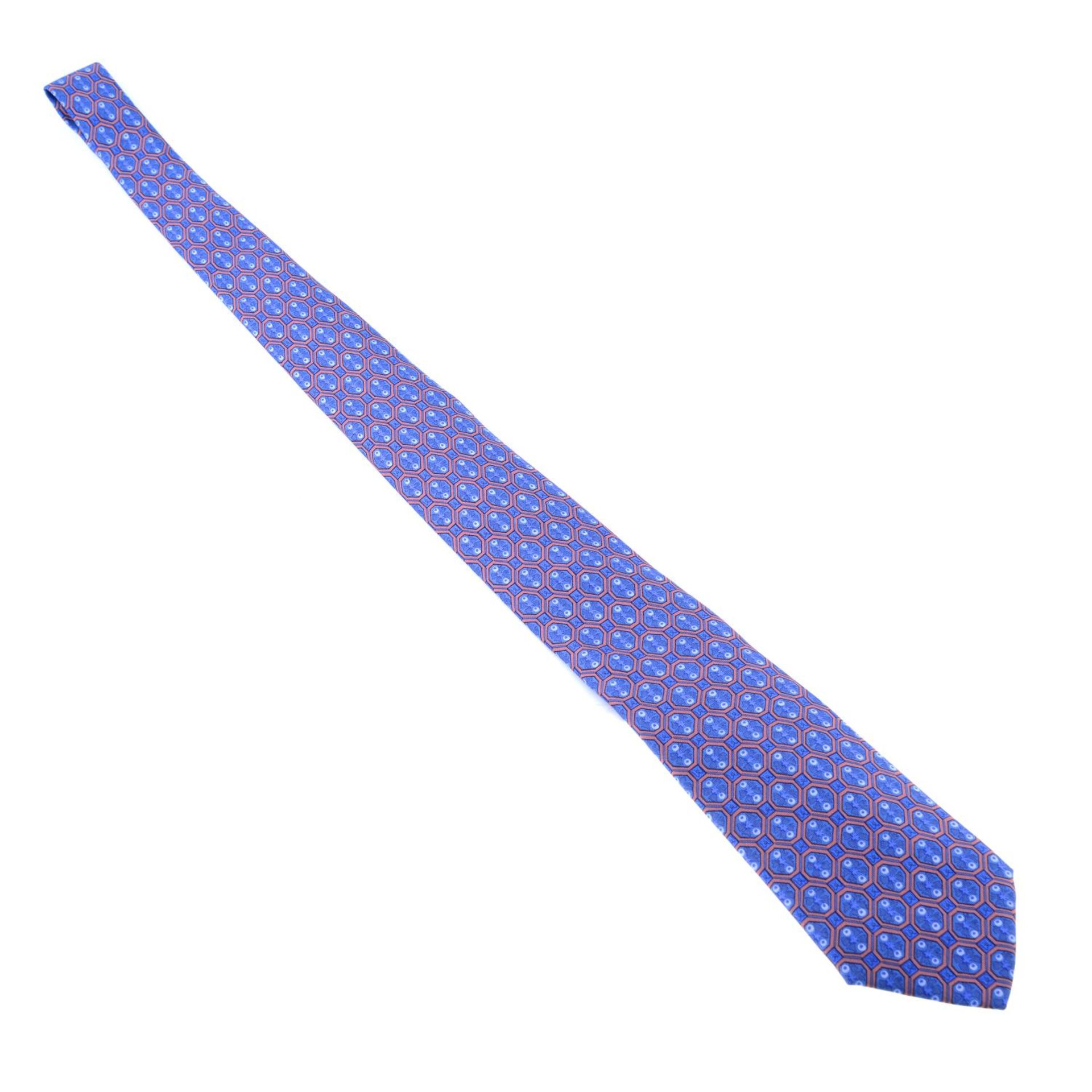 HERMÈS - a silk tie. - Bild 2 aus 3