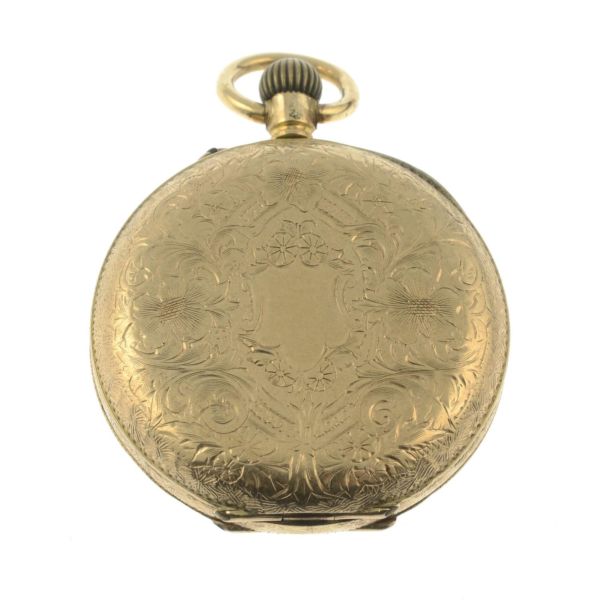 An early 20th century pocket watch.Length 4.4cms. - Bild 2 aus 3