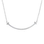 A 'Tiffany T Smile' necklace, by Tiffany & Co.