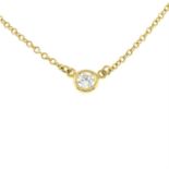 A 'Diamonds by the Yard' diamond necklace, by Elsa Peretti for Tiffany & Co.