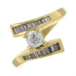 (26886) A diamond dress ring.