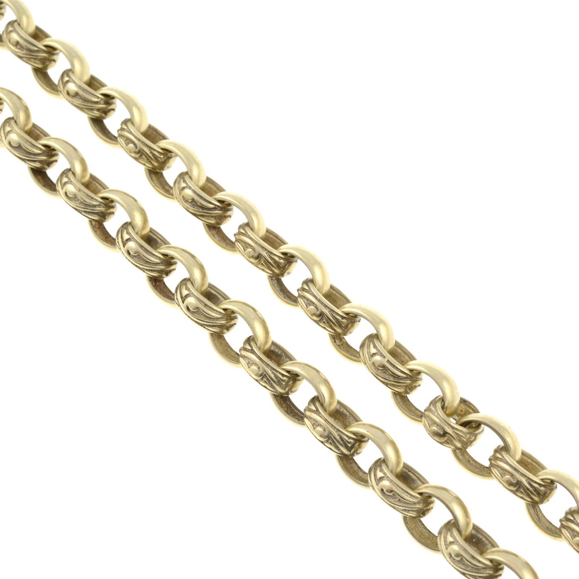 (26598) A 9ct gold chain.