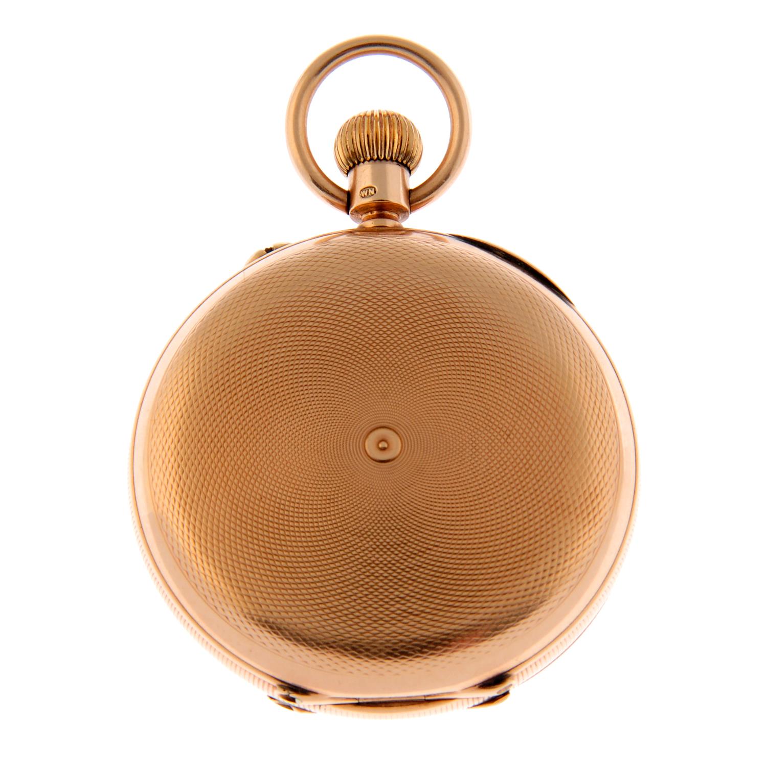A full hunter pocket watch by J. - Image 2 of 3