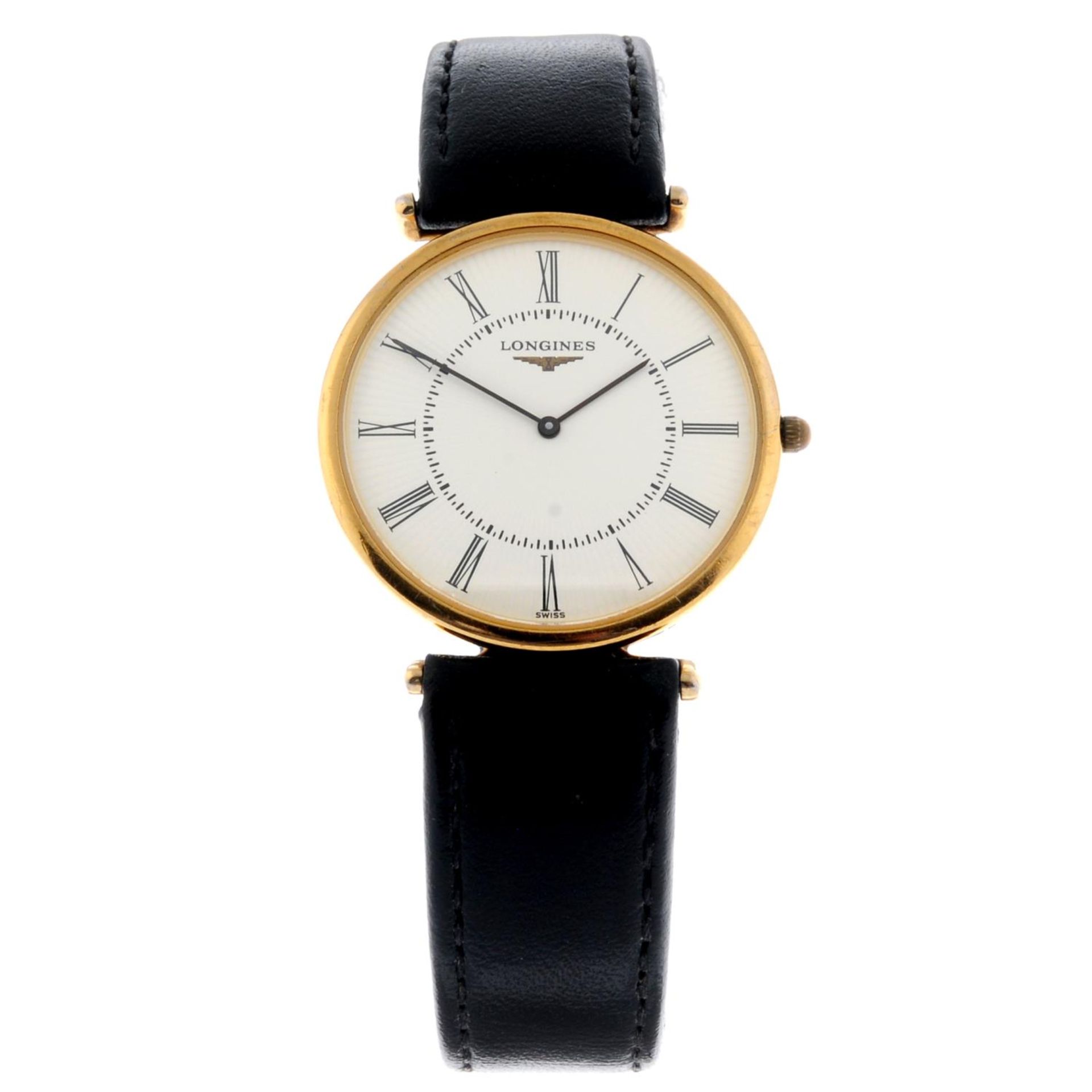 LONGINES - a gentleman's La Grande Classique wrist watch.