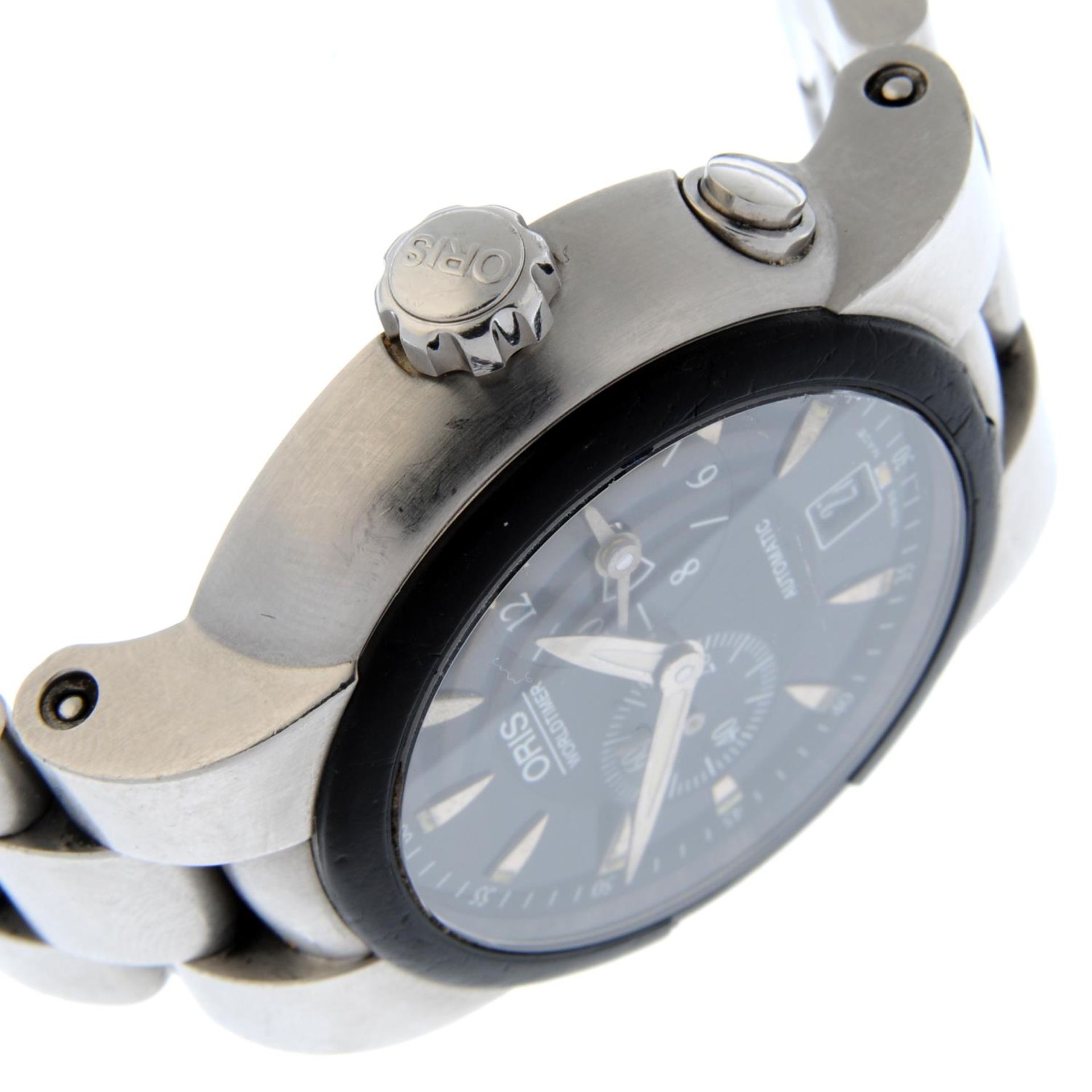ORIS - a TT1 Worldtimer bracelet watch. - Bild 3 aus 4