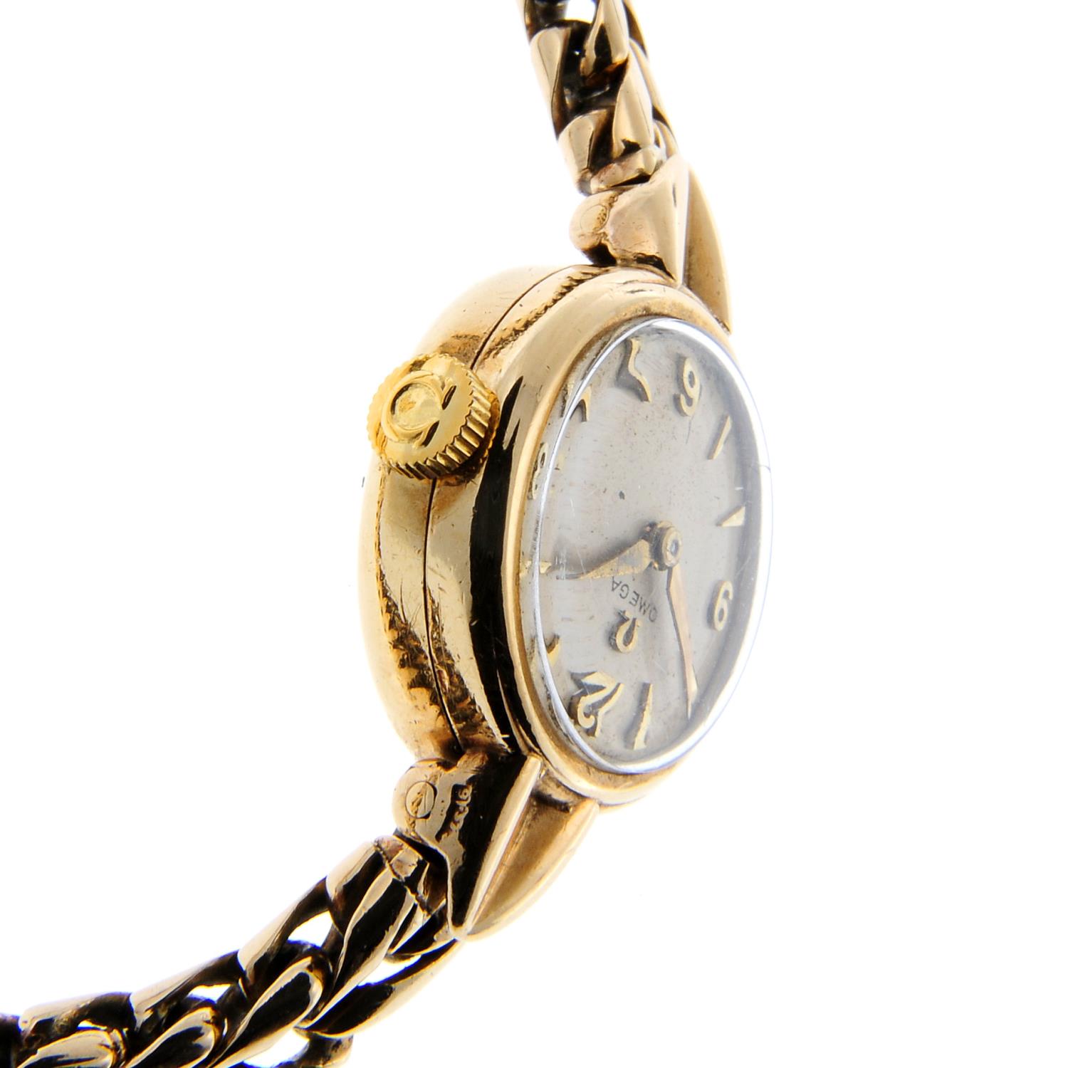 OMEGA - a bracelet watch. - Image 2 of 4
