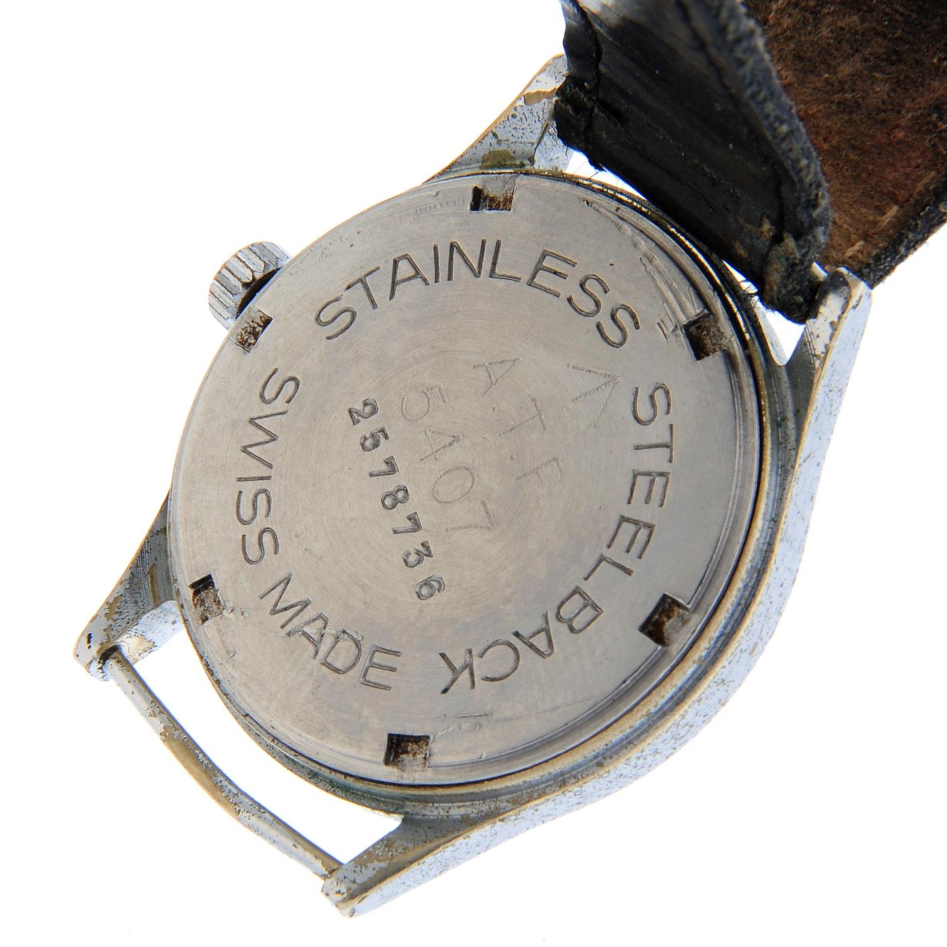 MOERIS - a military issue wrist watch. - Image 4 of 4