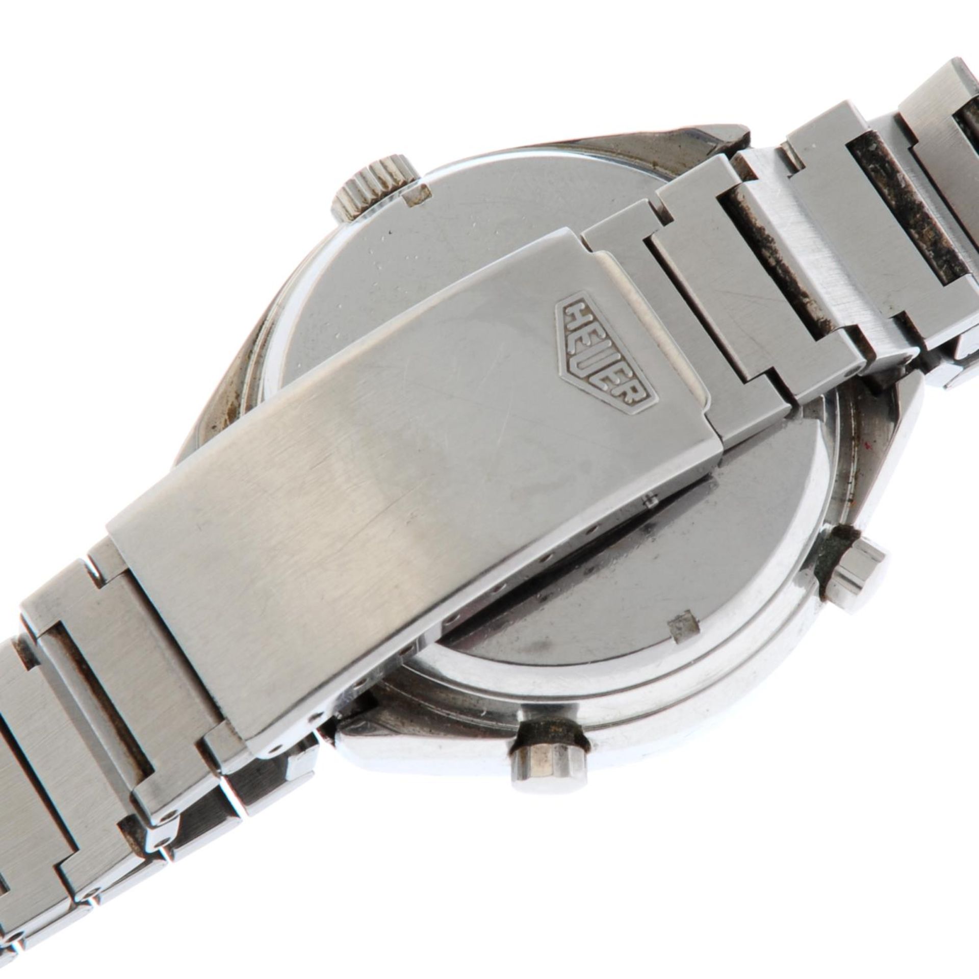 HEUER - a Carrera chronograph bracelet watch. - Bild 2 aus 6