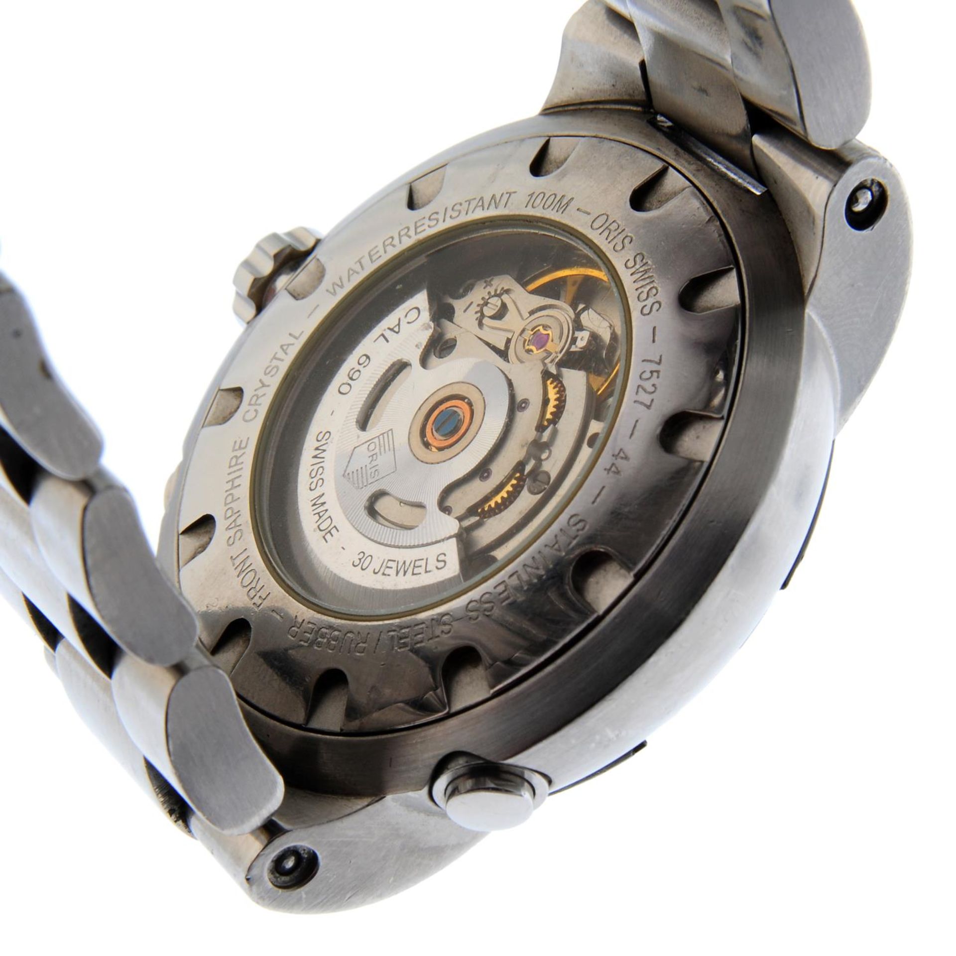 ORIS - a TT1 Worldtimer bracelet watch. - Bild 4 aus 4
