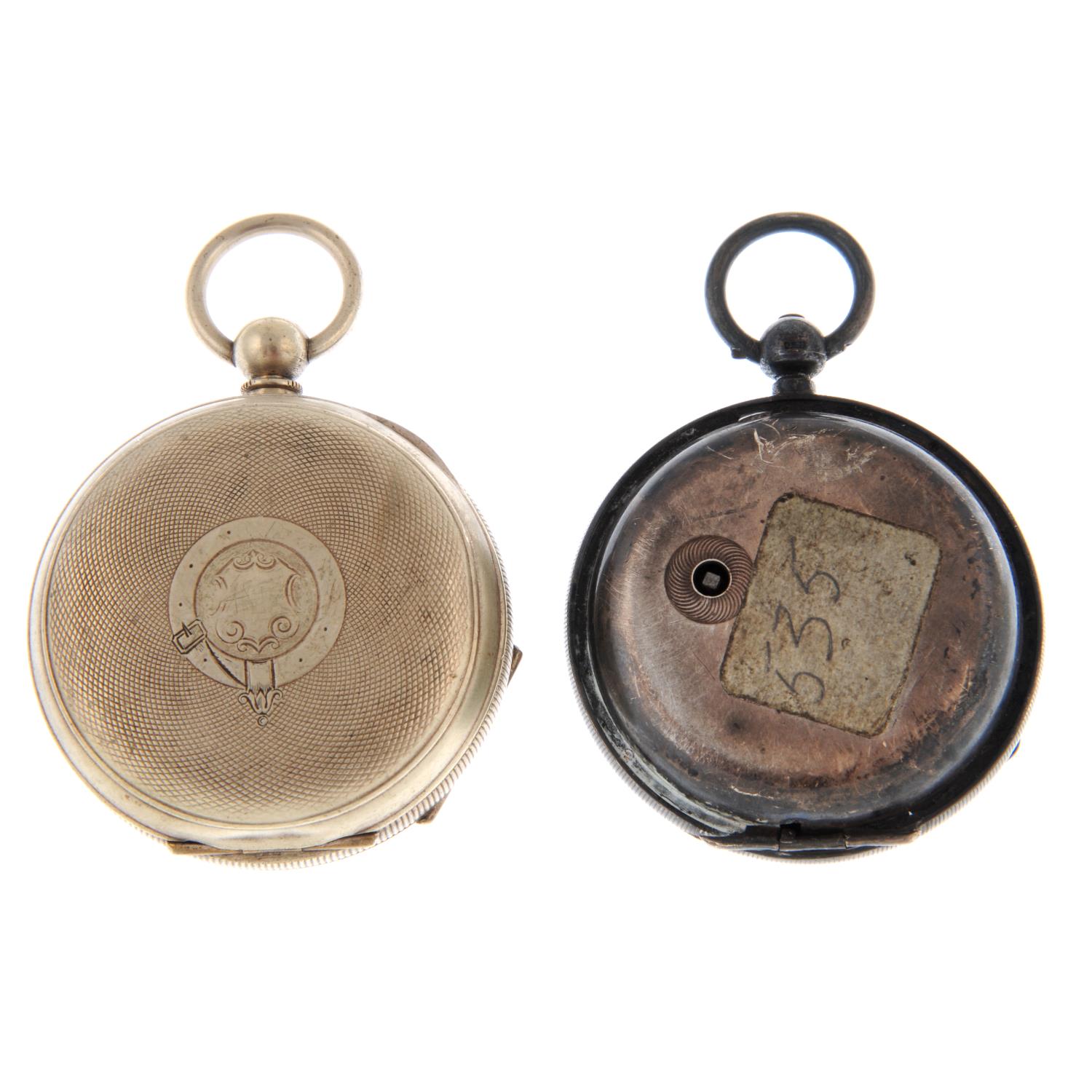 An open face pocket watch. - Image 4 of 4