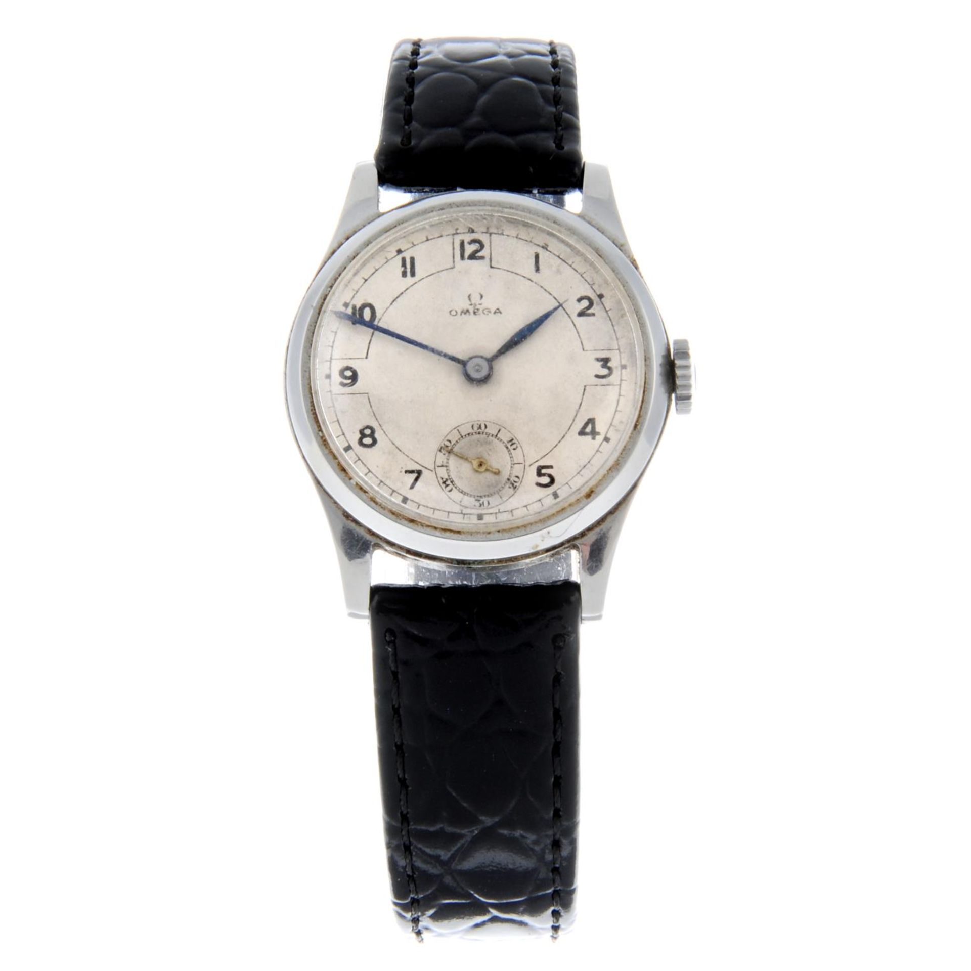 OMEGA - a mid-size wrist watch.