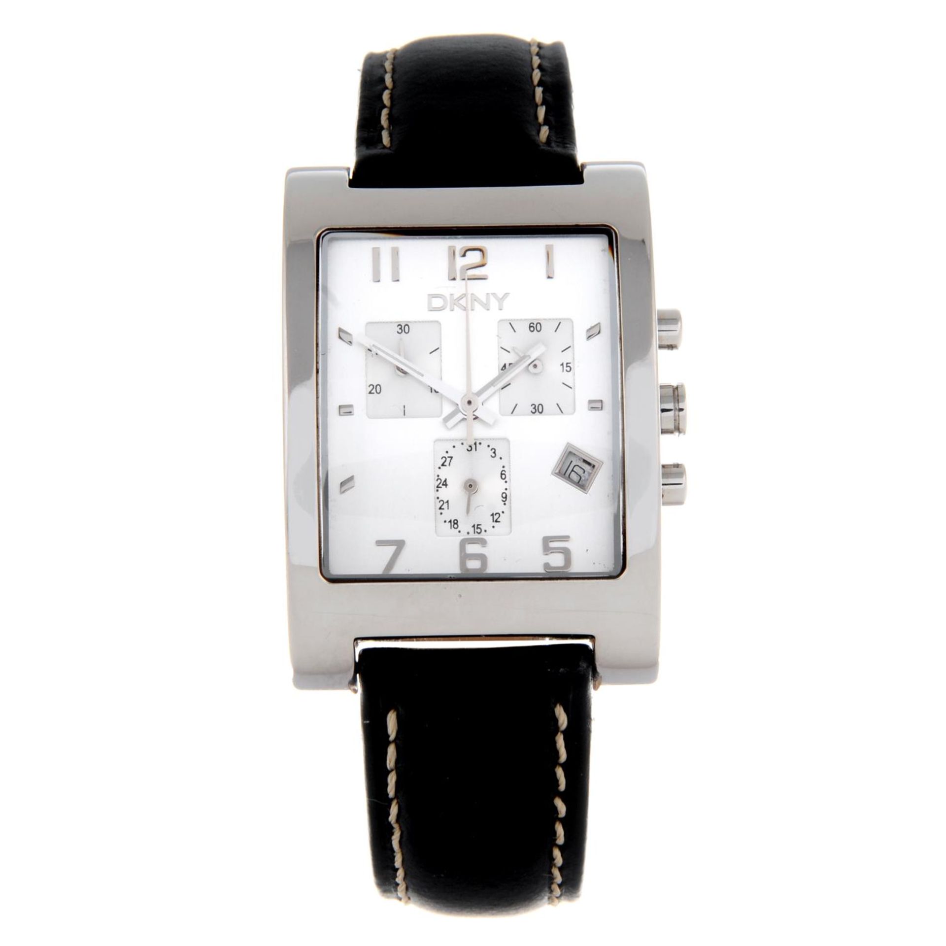 DKNY - a chronograph wrist watch.