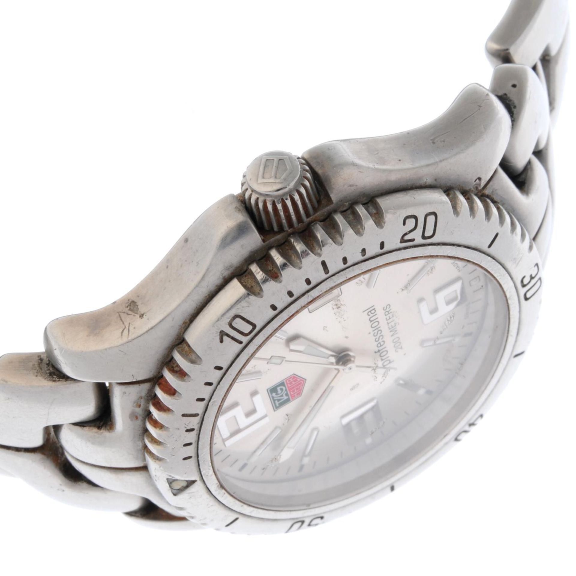 TAG HEUER - a Link bracelet watch. - Image 3 of 4