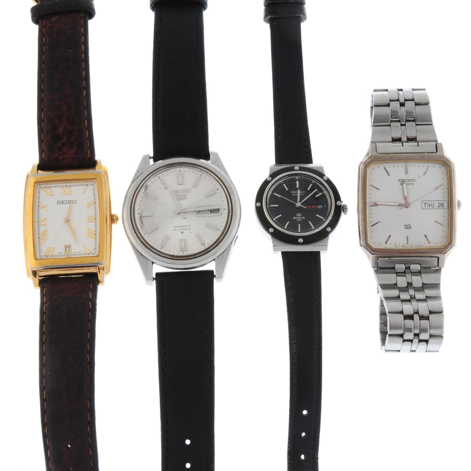 A group of ten assorted Seiko watches. - Image 3 of 3