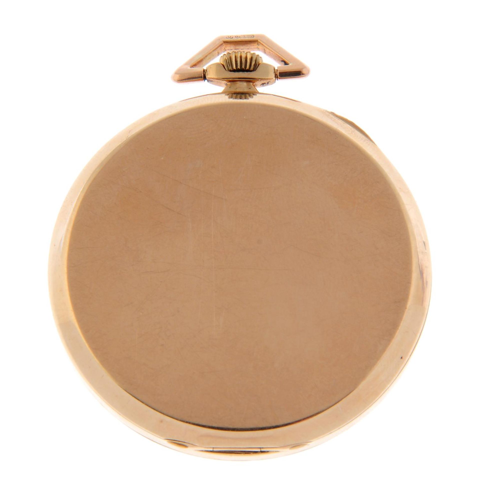 An open face pocket watch by E. - Image 2 of 3