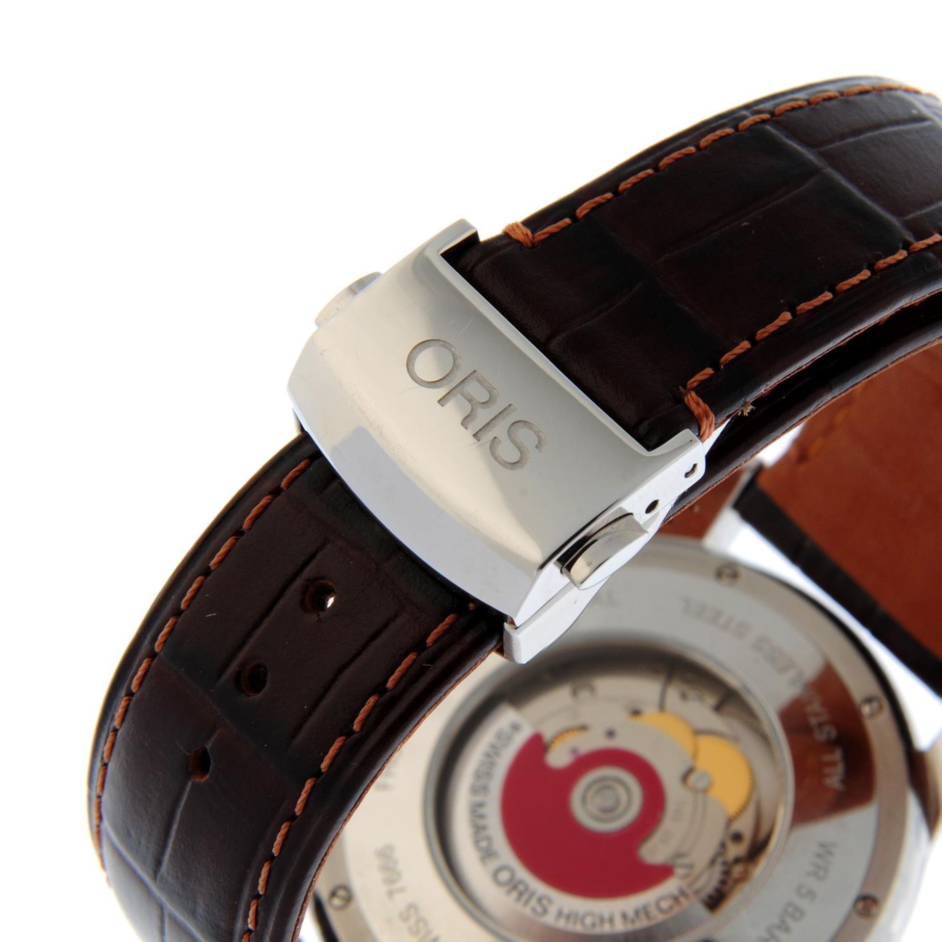 ORIS - a Artelier Pointer Day wrist watch. - Image 2 of 4