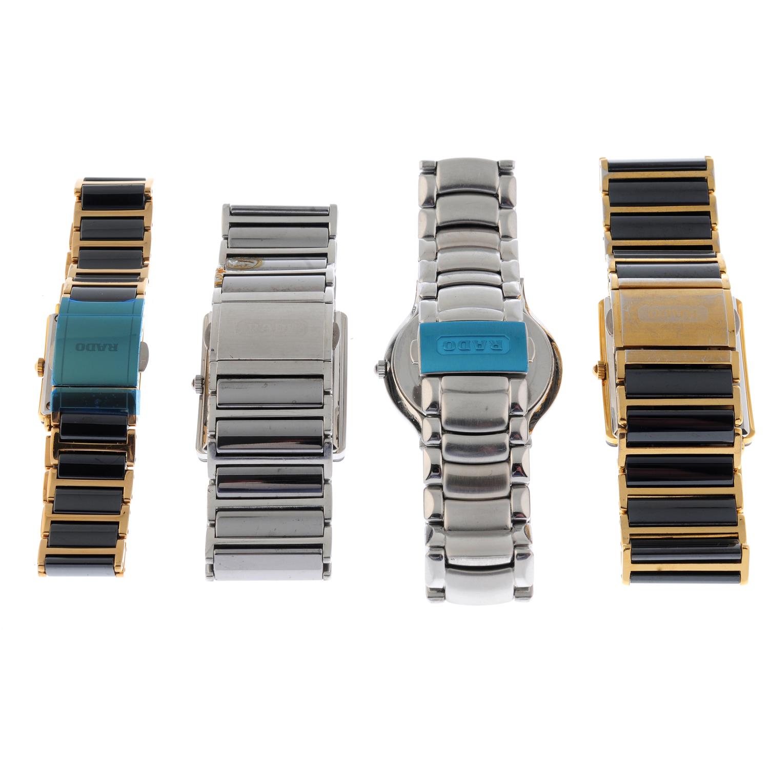 A group of four assorted Rado watches. - Image 2 of 2