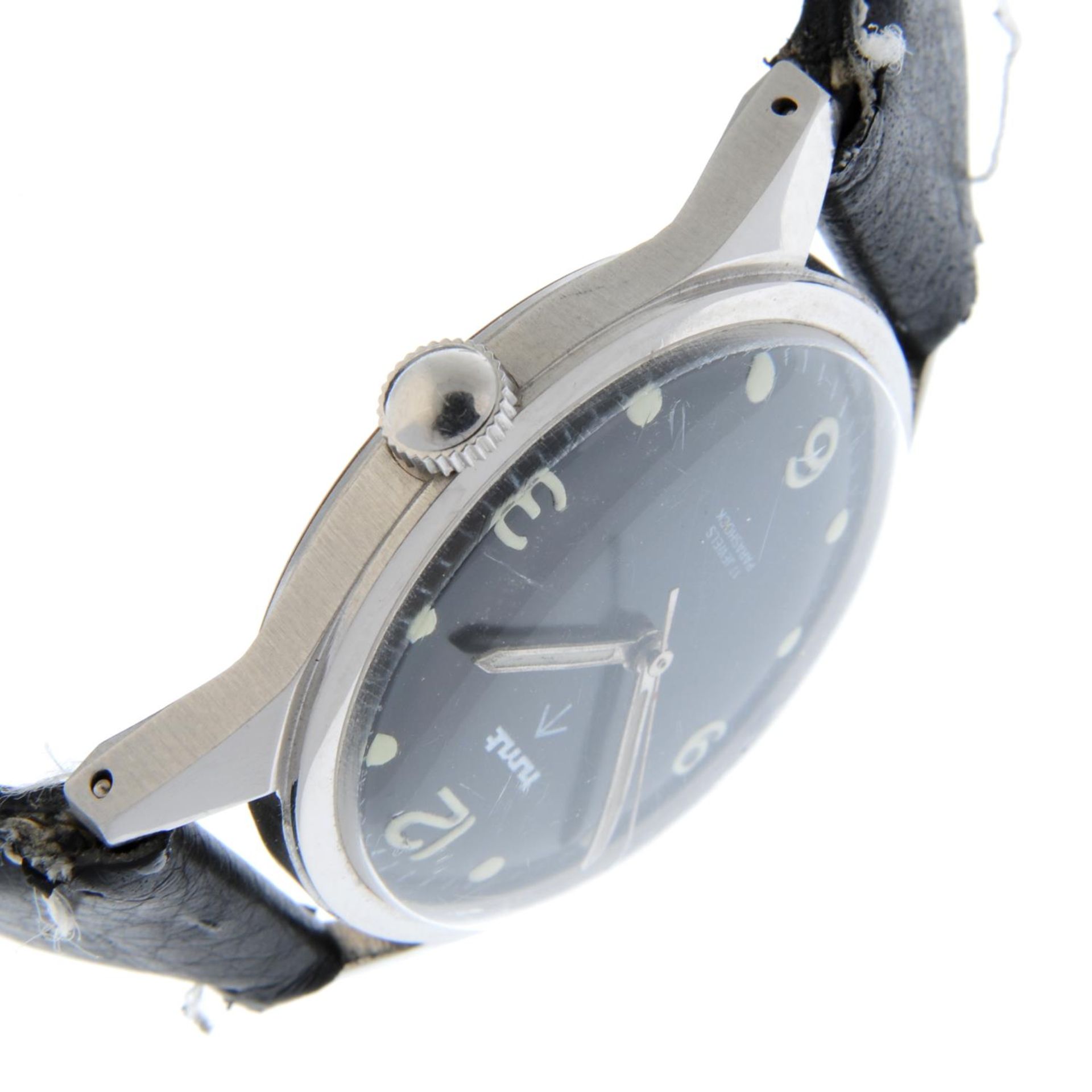 HMT - a military issue wrist watch. - Image 3 of 4