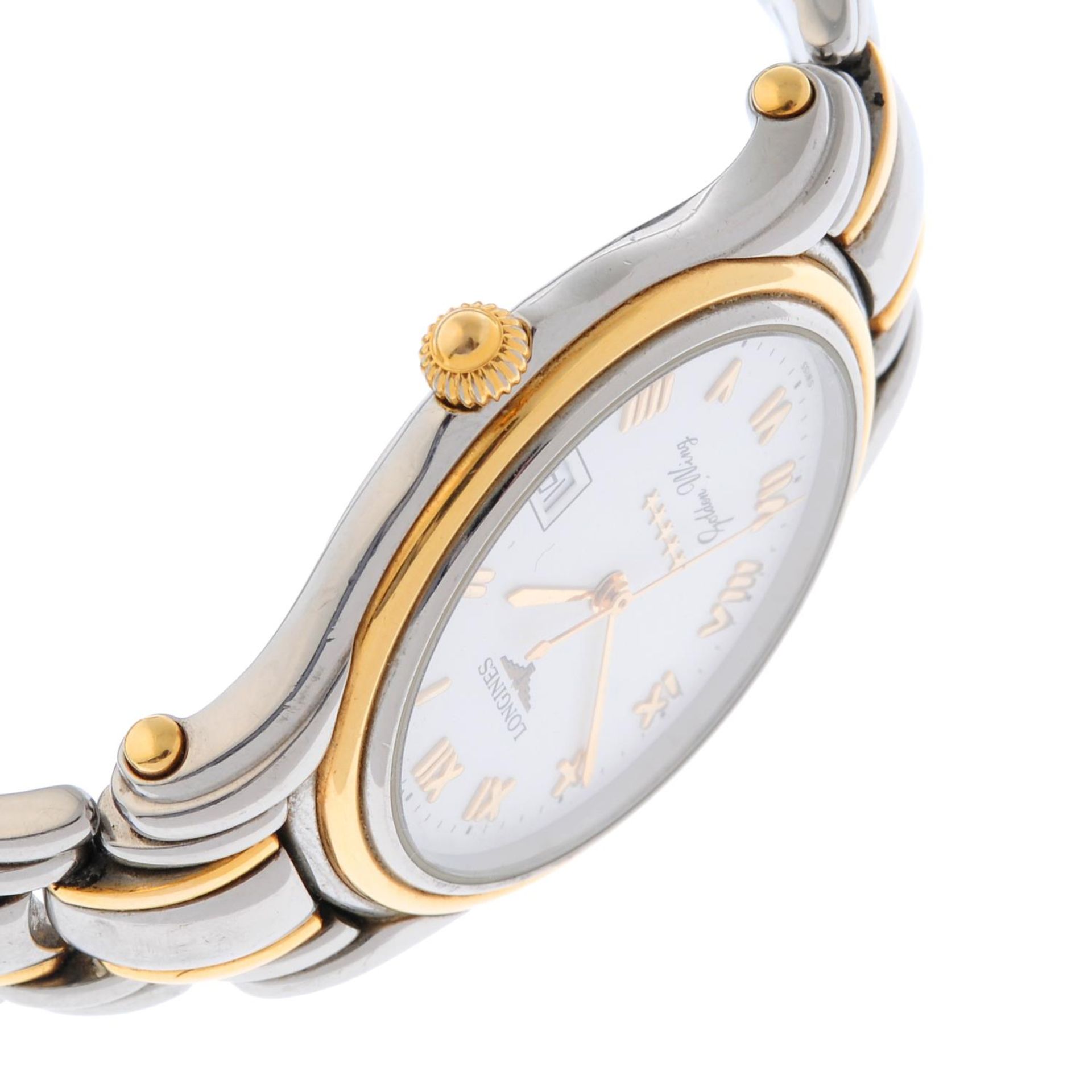 LONGINES - a Golden Wing bracelet watch. - Image 3 of 4