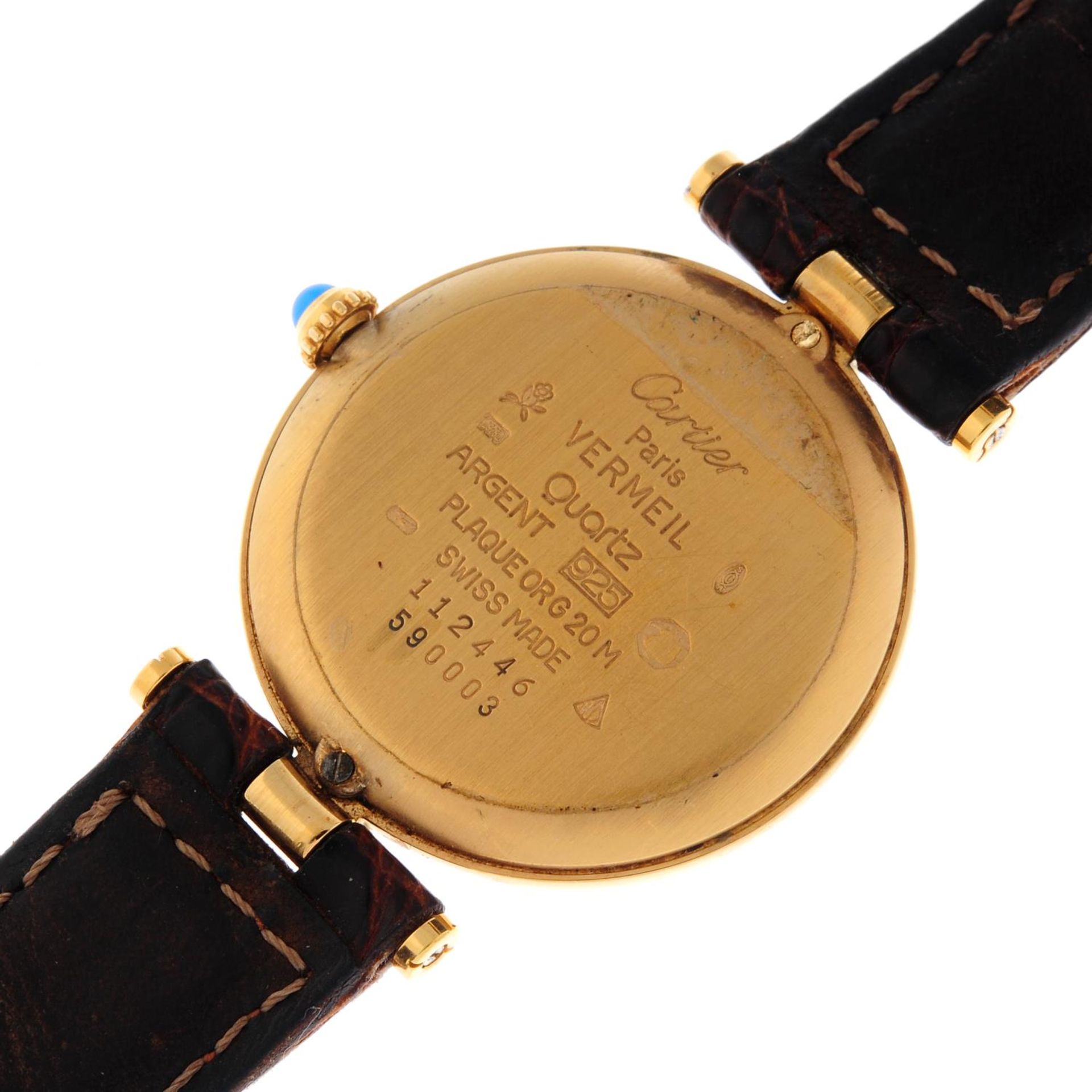 CARTIER - a Must de Cartier wrist watch. - Bild 4 aus 4