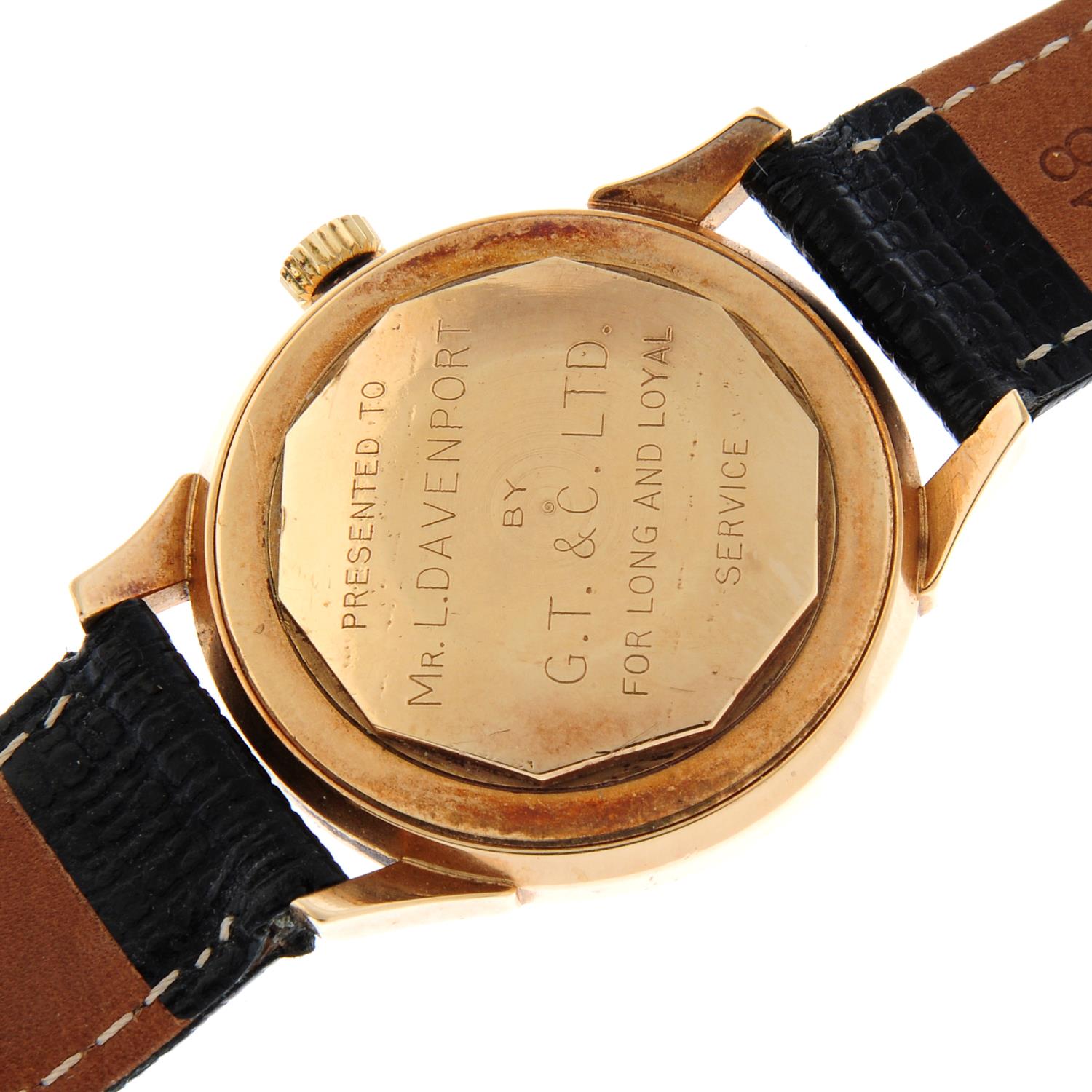 GARRARD - a wrist watch. - Image 4 of 4