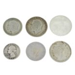 British, British Empire and world coins, a small quantity.